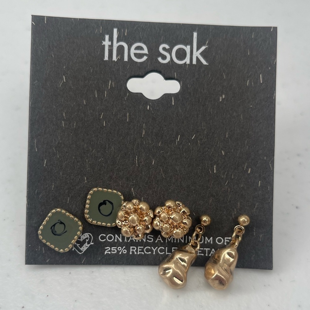 The Sak NWT gold toned trio set